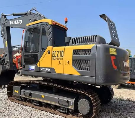 Esportazione a basso costo Escavatore di seconda mano Volvo 210D Escavatore idraulico crawler usato