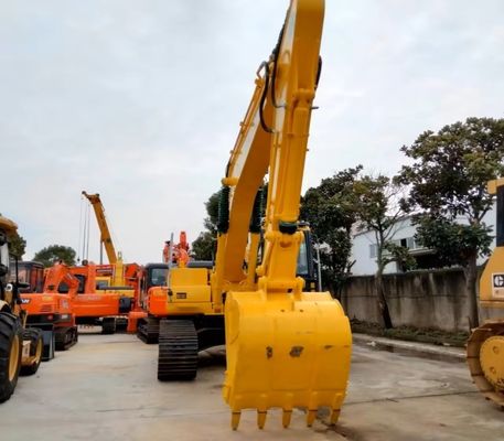 Escavatore di seconda mano Komatsu 2840mm Traccia giallo Escavatore di seconda mano PC200-8