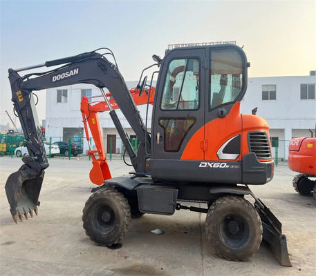 Escavatore idraulico di seconda mano Doosan Escavatore di prima proprietà 7530mm raggio