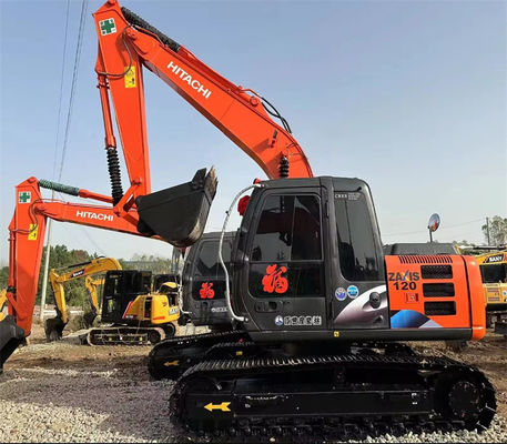 Usato Hitachi ZX120 escavatore di seconda mano Hitachi ZX120 Crawler Digger escavatore