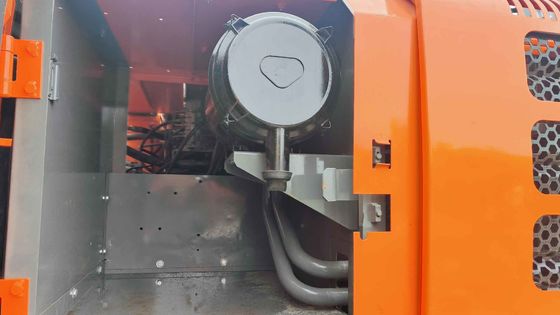 Arancione Buone condizioni 19400KG Usato Hitachi Escavatore Zx200 con 109.6kw di potenza