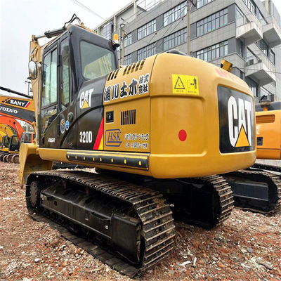 Buone condizioni Escavatore di seconda mano Cat320D Usato 20 tonnellate Caterpillar in vendita