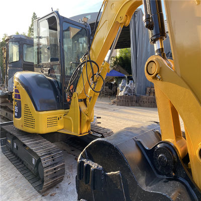 Originale fabbrica Komatsu PC55 escavatore 5 tonnellate piccolo usato Komatsu scavatore