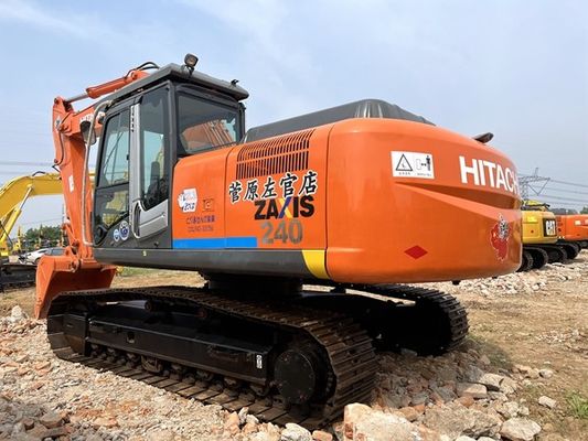 Tempo di lavoro ridotto Hitachi Zx240 Escavatore idraulico in magazzino in vendita