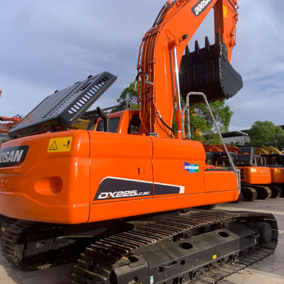 21800kg Peso di esercizio Usato DX225 DX300 Doosan Crawler Escavatore In magazzino