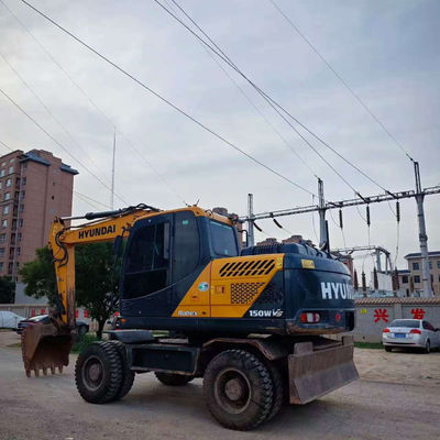 Hyundai 150W-9 Escavatori usati 15 tonnellate Escavatore a ruote idrauliche di grandi dimensioni