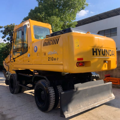 Hyundai originale sudcoreano 210W-7 Excavator a ruote Digger Hyundai di alta qualità in vendita