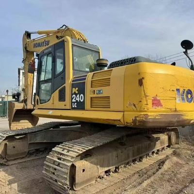 Potente escavatore usato Komatsu PC240 Escavatore idraulico per progetti di costruzione