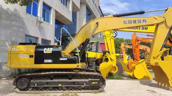 Usato CAT 320D2 Caterpillar Excavator 20 tonnellate macchina di scavo di medie dimensioni sito di lavoro pronto