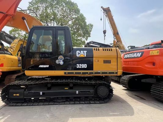 20 tonnellate Agricoltura Scavo Escavatori usati CAT 320D Macchine da bruco Escavatori di seconda mano