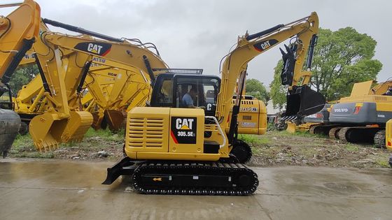 Nuovi arrivi Originali Mini di alta qualità 5 tonnellate Escavatore usato CAT305.5E2 Mini CAT 305.5E2 306 307 308 Scavatore