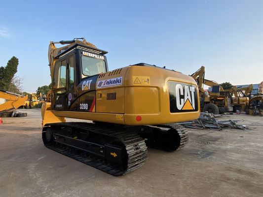 20 tonnellate Agricoltura Scavo Escavatori usati CAT 320D Macchine da bruco Escavatori di seconda mano