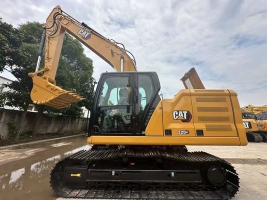 20 tonnellate Agricoltura Scavo Escavatori usati CAT 320D Macchine da bruco Escavatori di seconda mano