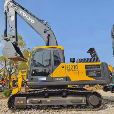 Nuovo arrivo 90% Nuovo VOLVO Escavatore usato originale EC210 Escavatore idraulico Escavatori usati Alta prestazione