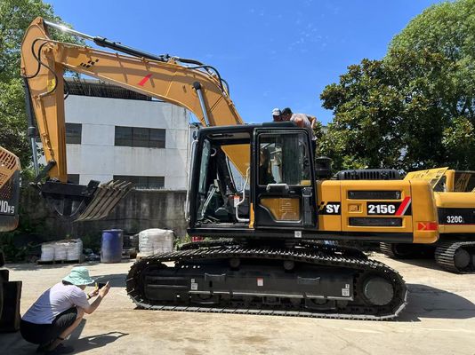 Prezzo di fabbrica usato Sany SY215C scavatore idraulico in ottime condizioni