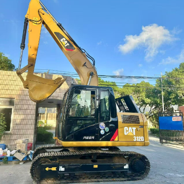 Escavatore Usato Caterpillar Cat312D Escavatore Cat312D2 Escavatore Cingolato Cat312GC Mini escavatore da 12 tonnellate di buona qualità, ottime condizioni