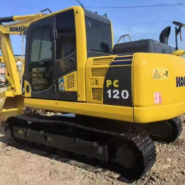 Komatsu PC120 Escavatore 12 tonnellate Mini Escavatore Rotolatore idraulico Impianto di costruzione usato