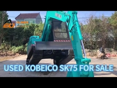 Escavatore a quattro tempi di seconda mano Kobelco SK210LC ricondizionato