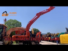 Tempo di lavoro ridotto Hitachi Zx200 Escavatore idraulico in magazzino in vendita
