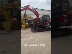Escavatore Mini Doosan Dx60 Usato del 2023 Originale Doosan Dx60-9 Dh60 Dx55 Dx60-7 Dx80 Dx75 Doosan Usato 5