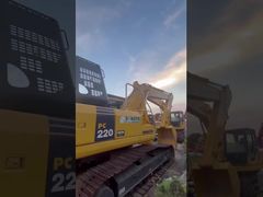 Escavatore Komatsu PC220 con prestazioni stabili, per edilizia, trasformazione terreni agricoli